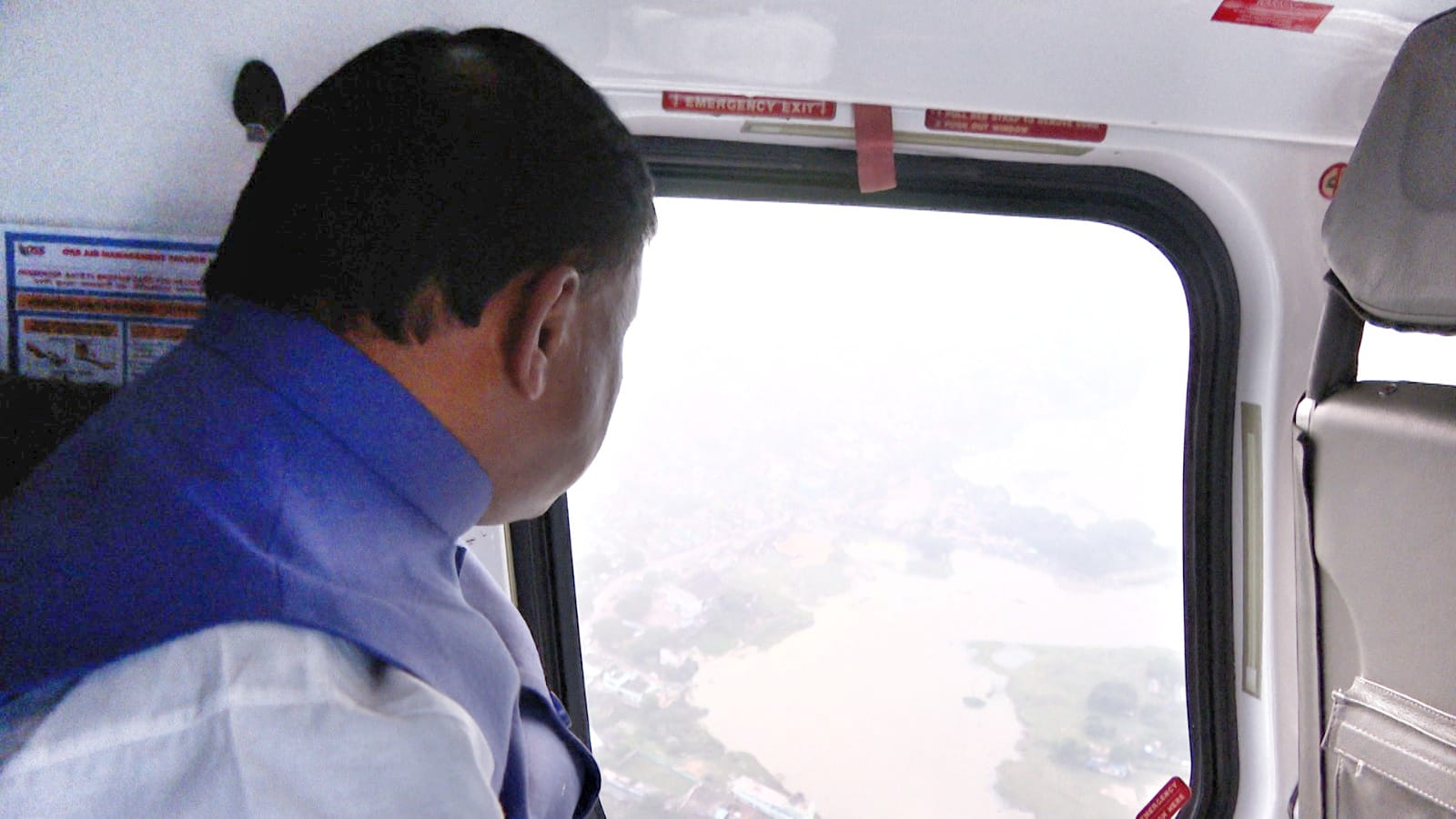 Mohan Majhi Aerial View of Cyclone