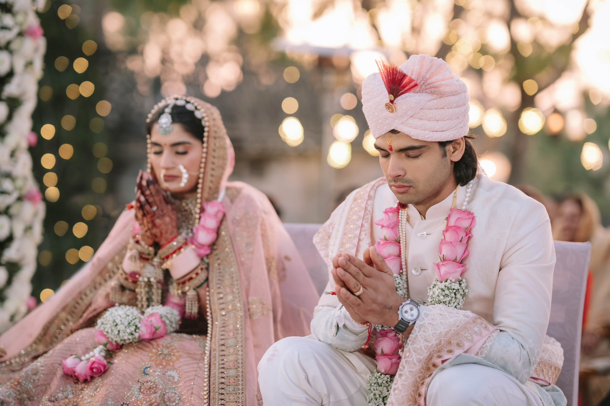 Neeraj Chopra ties the knot