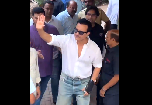 Saif Ali Khan returns home after 5 Days in Hospital