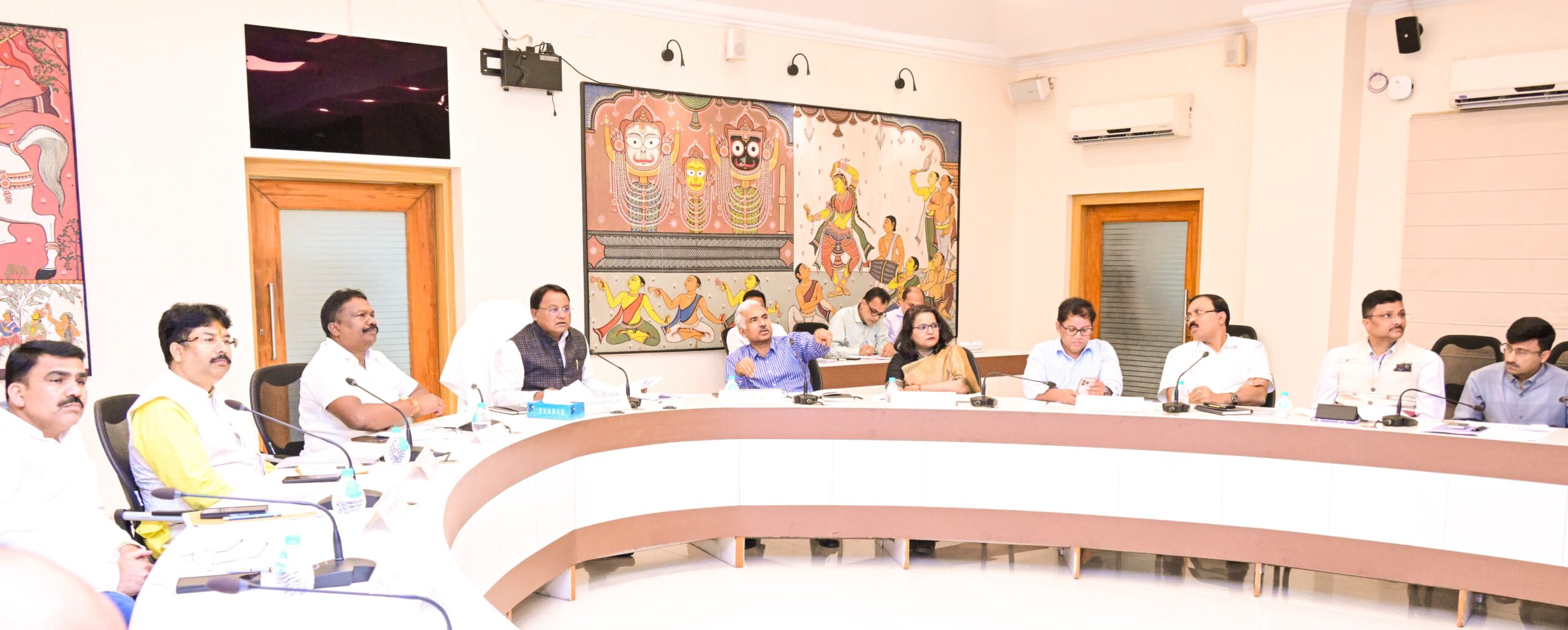 Odisha CM holds review meetings of departments