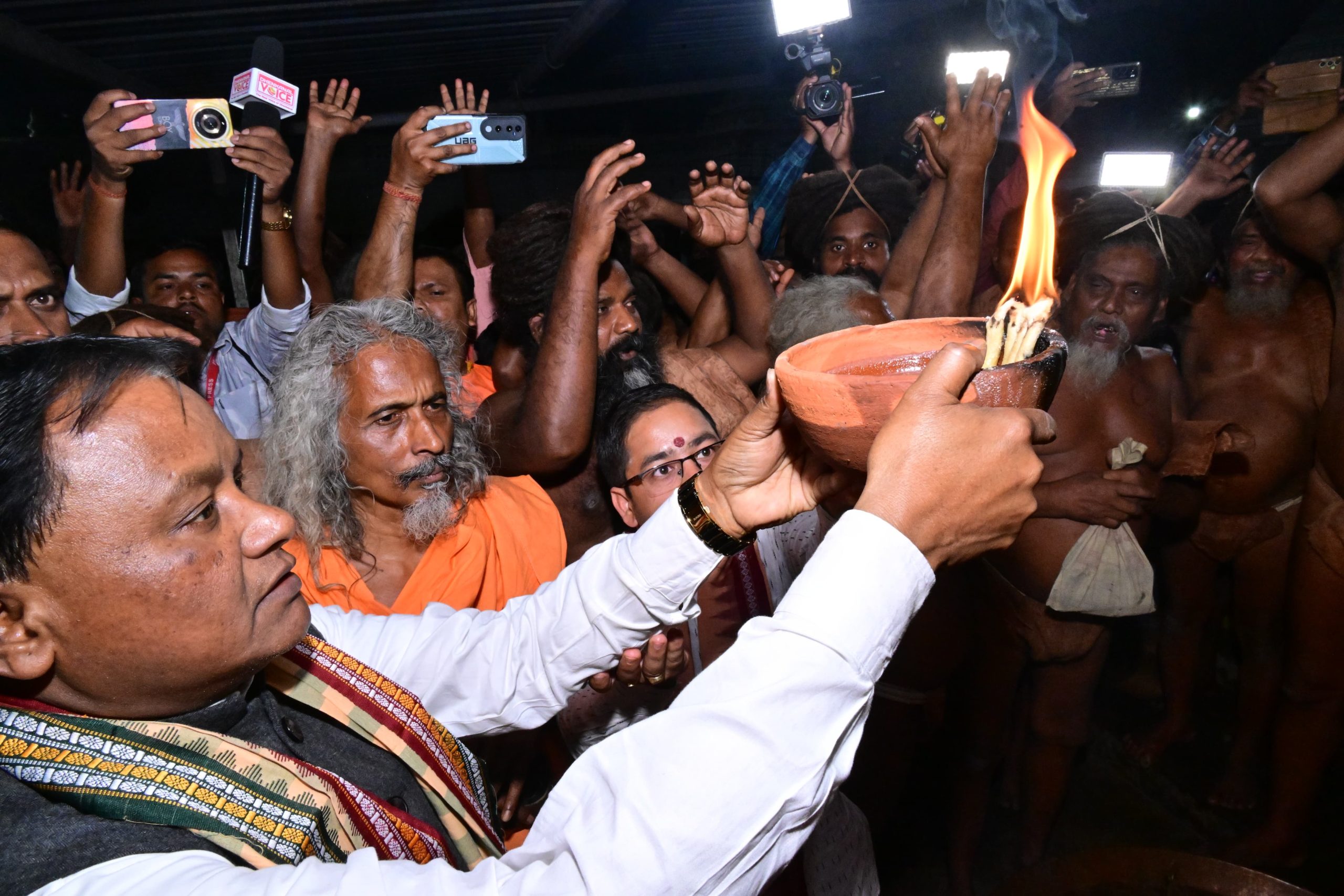 mohan majhi at Joranda mahima pitha