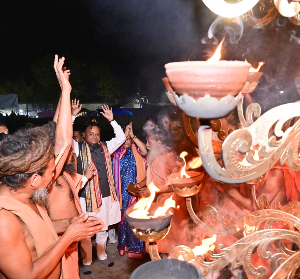 mohan majhi at Joranda mahima pitha