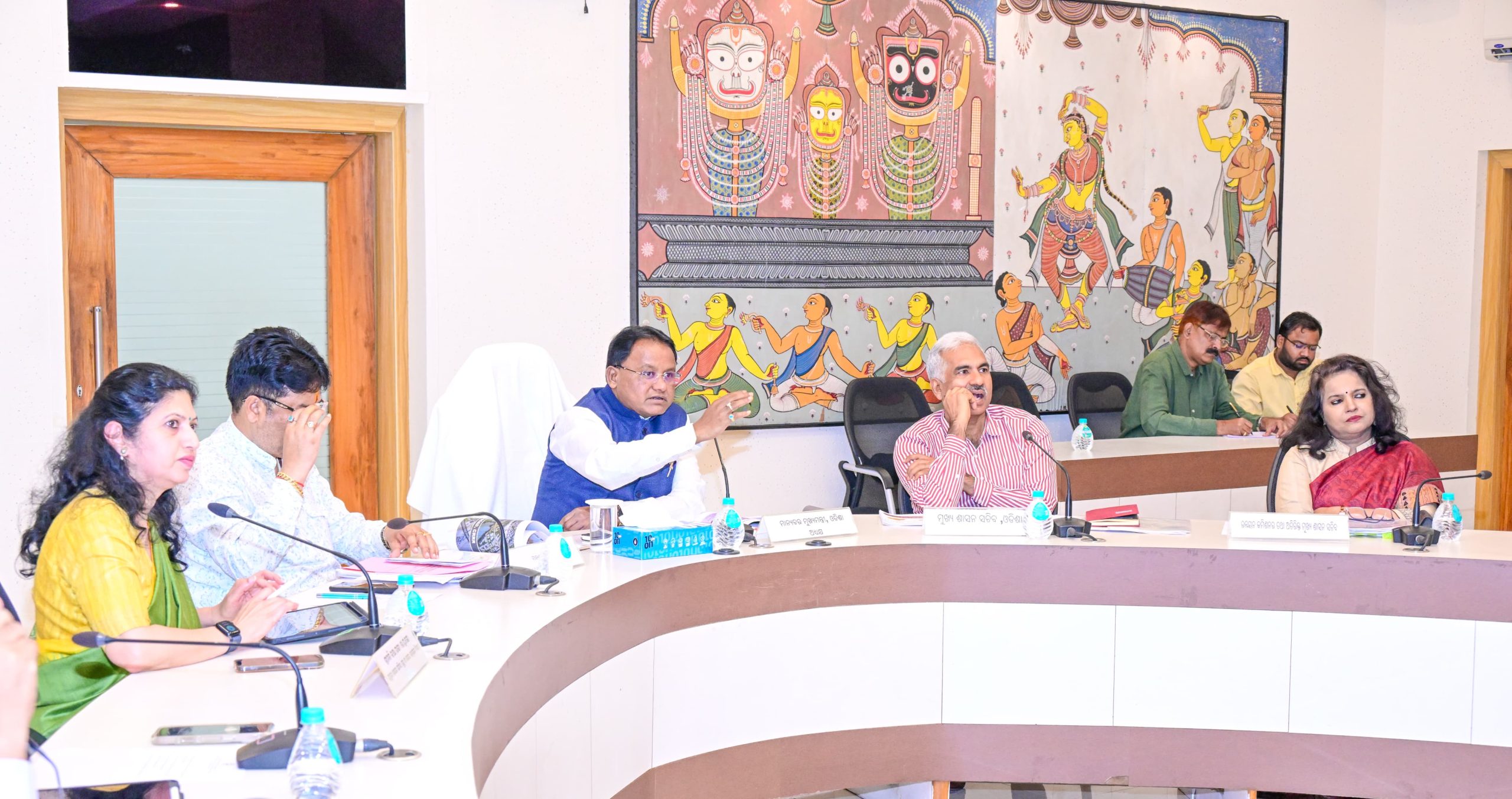 Odisha cm reviews work of housing and urban development dpt