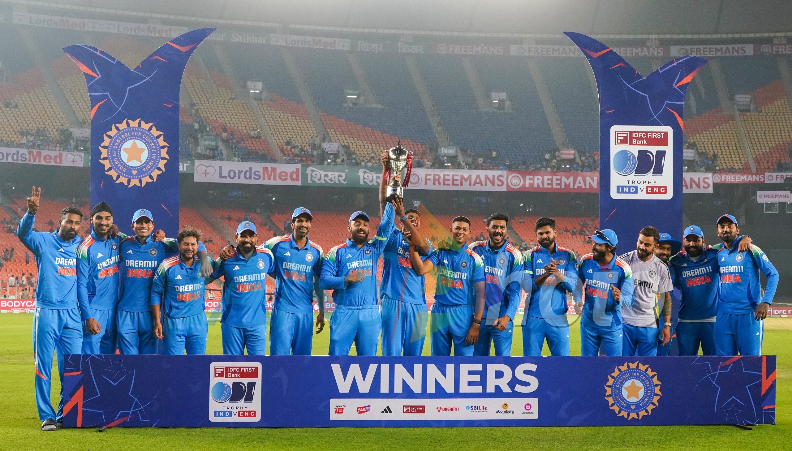 India beat England by 142 runs; sweep series 3-0