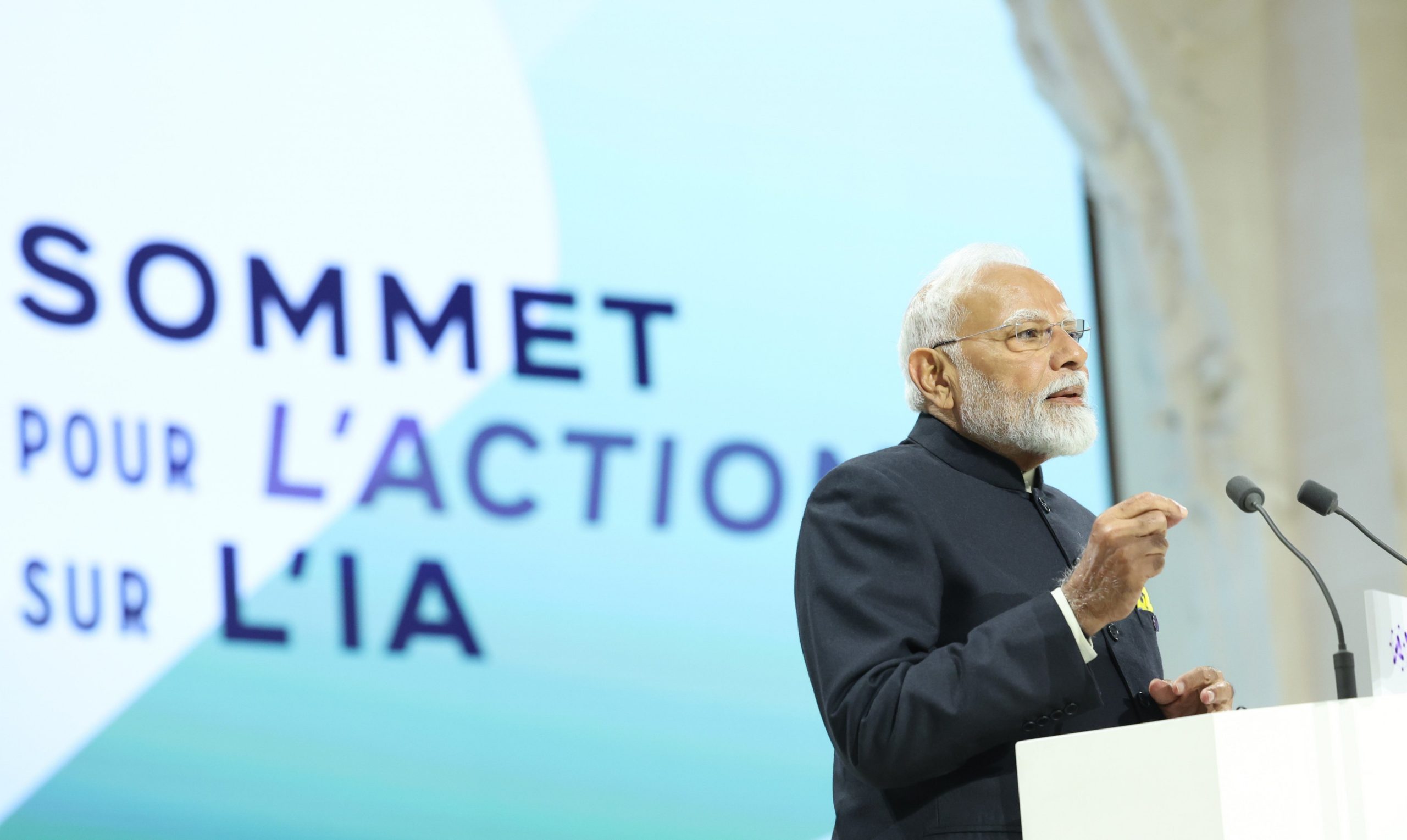 Modi at AI Action Summit 2025 in Paris