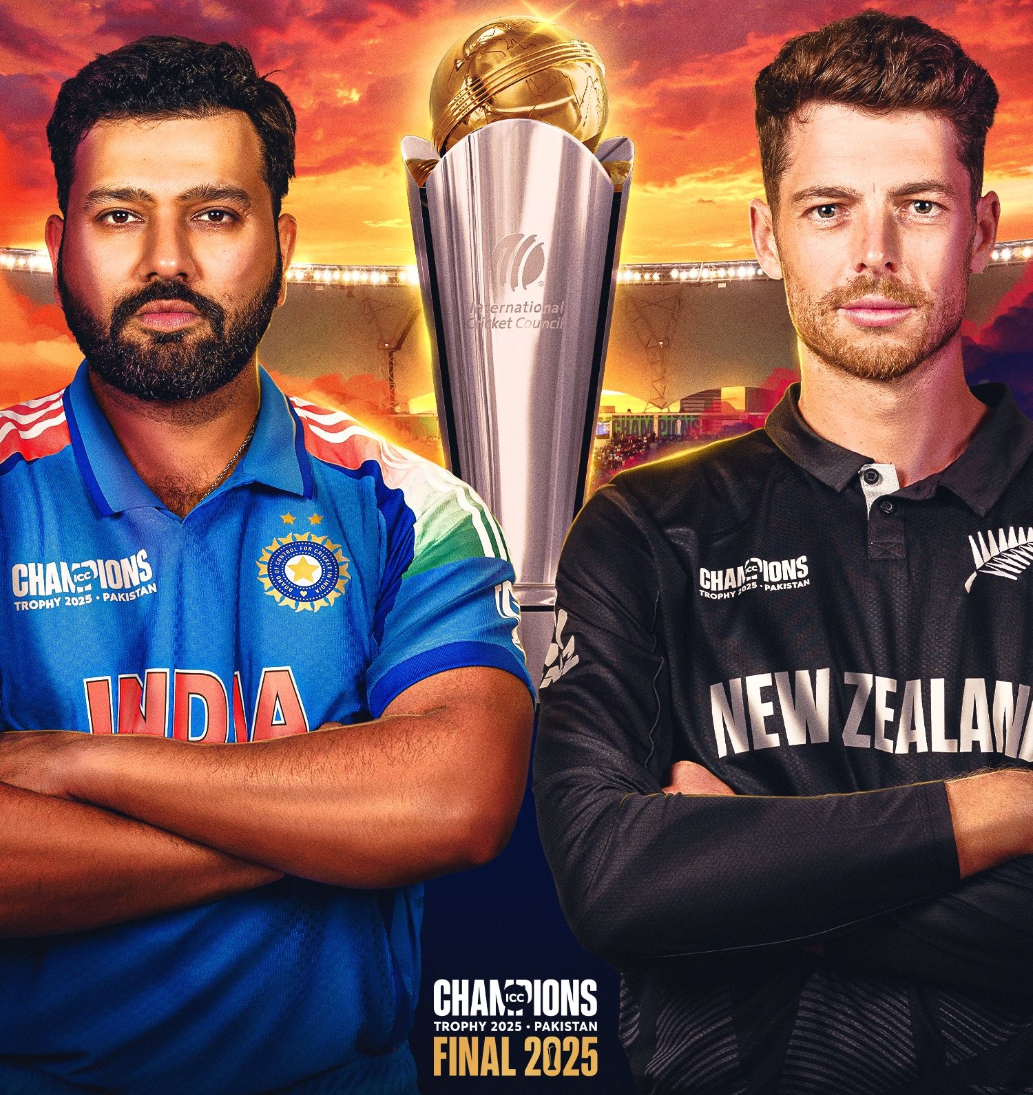 India vs New Zealand 2025 Champions Trophy Final