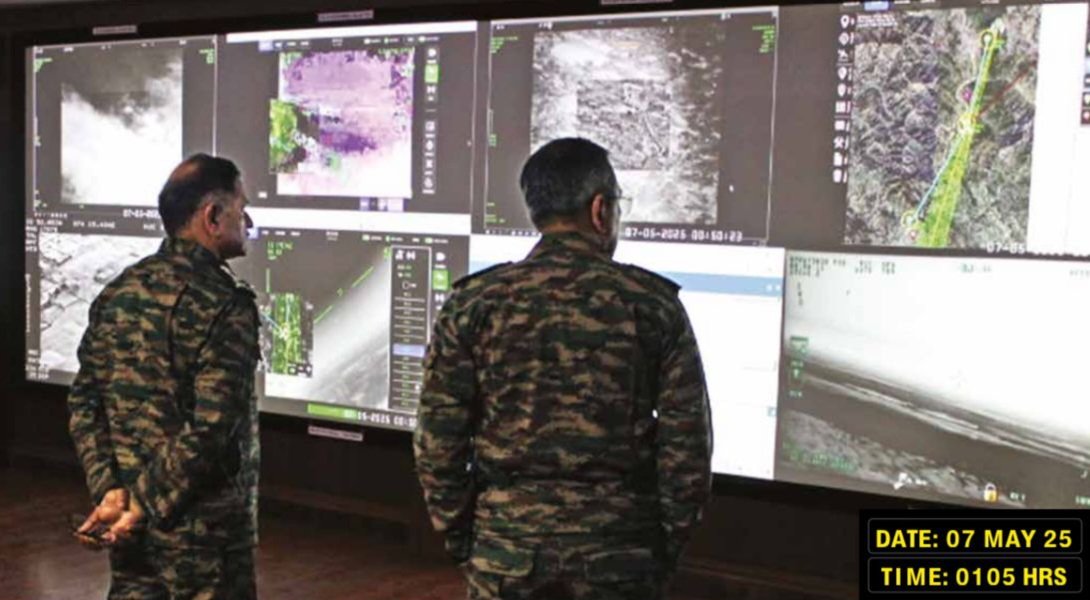 Army releases photos of Inside of Operation Sindoor war room