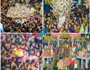 ଆଡ଼ପ ମଣ୍ଡପରେ ତିନି ଦିଅଁ; ଆଜି ବନକଲାଗି ନୀତି