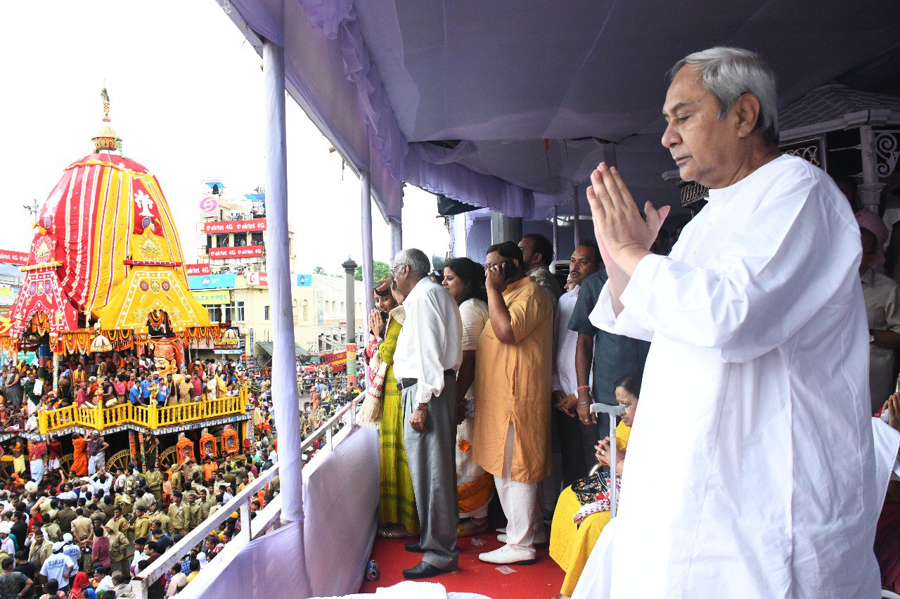 naveen Patnaik expresses anguish over delay in Ratha Jatra