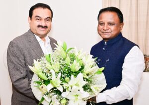 ମୁଖ୍ୟମନ୍ତ୍ରୀଙ୍କୁ ସୌଜନ୍ୟମୂଳକ ସାକ୍ଷାତ କଲେ ଗୌତମ ଆଦାନୀ
