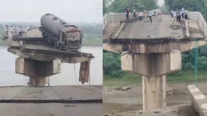 ଗୁଜରାଟରେ ଭୁଶୁଡ଼ିଲା ବ୍ରିଜ; ୯ ମୃତ, ୧୦ ଗୁରୁତର