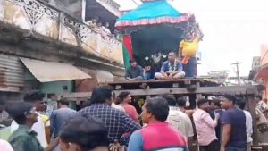 ବାହୁଡା ଯାତ୍ରା ବେଳେ ଅଘଟଣ; ରଥରେ ଚାପି ହୋଇ ୬ ଆହତ 