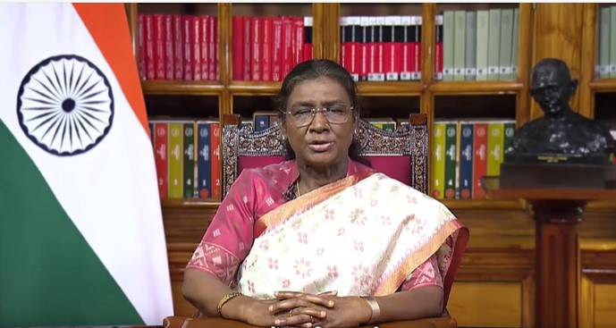 President Droupadi Murmu addresses the nation on the eve of Independence Day