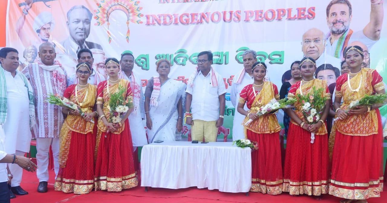 Odisha congress celebrates Indigenous Peoples Day