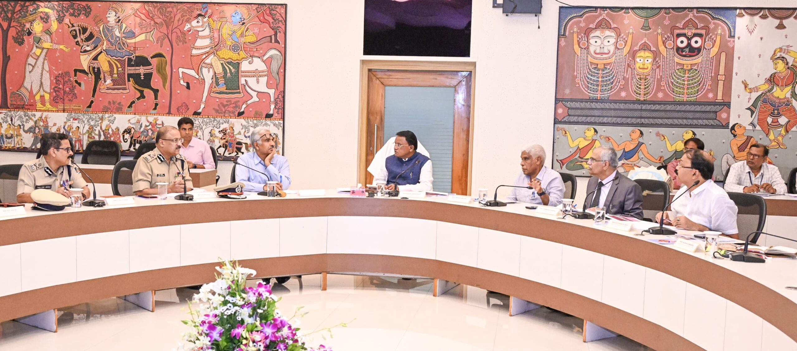 cm mohan majhi reviews Law & order situation in Odisha