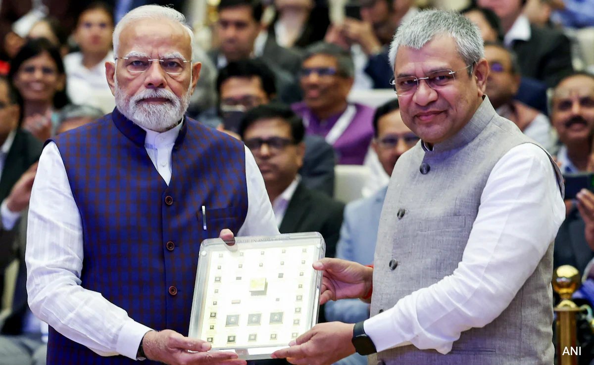 Semicon India 2025-First Made in India Chip Launched