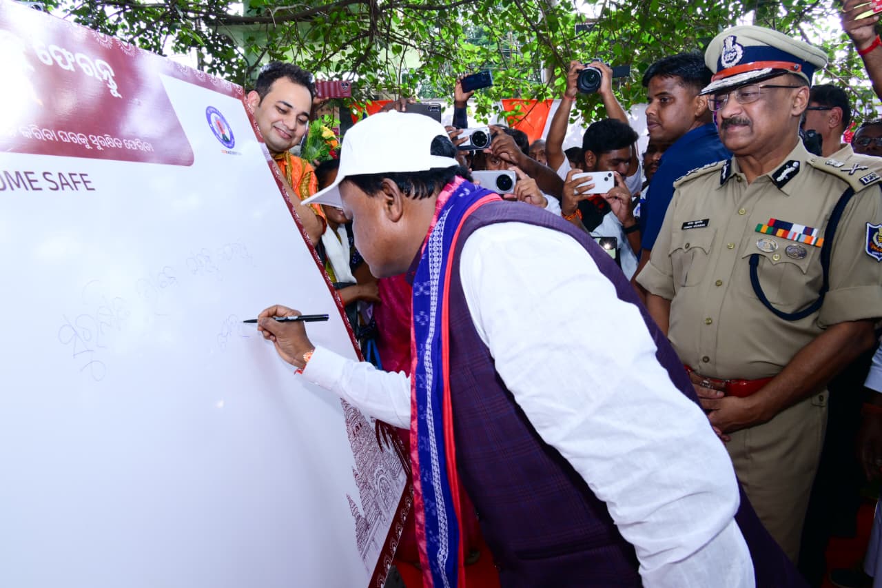 Odisha CM launches “Zero Accident Day” in Keonjhar