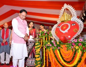 ସମ୍ବଲପୁରରେ ନୂଆଁଖାଇ ଭେଟଘାଟ ଉତ୍ସବରେ ଯୋଗ ଦେଲେ ମୁଖ୍ୟମନ୍ତ୍ରୀ