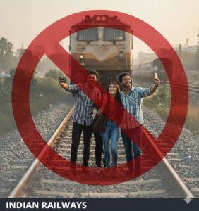 Railway Track Reels, Selfies: ପୂର୍ବତଟ ରେଳପଥର କଡ଼ା ଚେତାବନୀ: ଟ୍ରାକ୍ ନିକଟରେ କିମ୍ବା ଟ୍ରେନ୍‌ରେ ସେଲ୍‌ଫି ନେଲେ ହେବ କାର୍ଯ୍ୟାନୁଷ୍ଠାନ