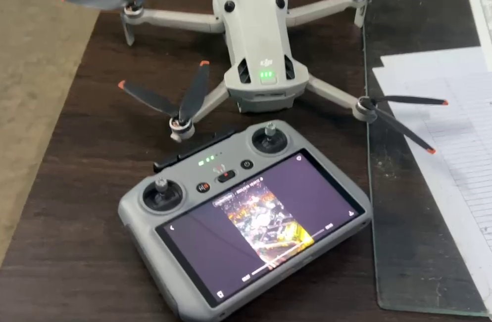 Drone flying over Puri Srimandir seized