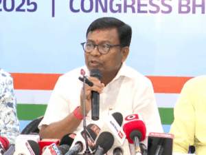 High drama outside Congress Bhawan: ନାଣ୍ଡୁ ଧଳ ଜଣେ ଅପରାଧିକ ଚରିତ୍ରର ବ୍ୟକ୍ତି: ଭକ୍ତ ଦାସ