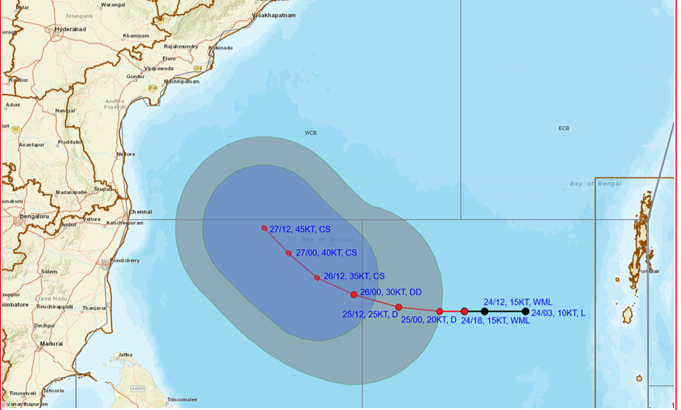 Well-Marked Low-Pressure Intensifies Into Depression