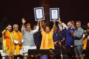 Ayodhya Deepotsav 2025: ଦୁଇଟି ନୂତନ ଗିନିଜ୍‌ ବିଶ୍ୱ ରେକର୍ଡ ସୃଷ୍ଟି କଲା ଅଯୋଧ୍ୟାରେ ଦୀପୋତ୍ସବ