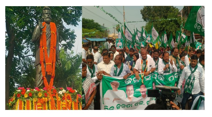BJD launches month-long padyatra