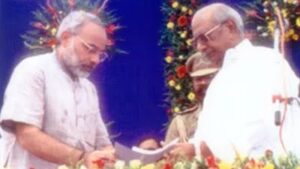 ସରକାରର ମୁଖ୍ୟ ଭାବରେ ୨୫ ବର୍ଷରେ ପଦାର୍ପଣ କଲେ ମୋଦି