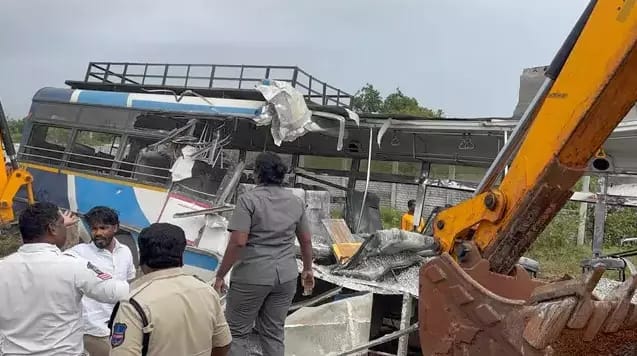 Telangana bus accident: Death toll rises to 21