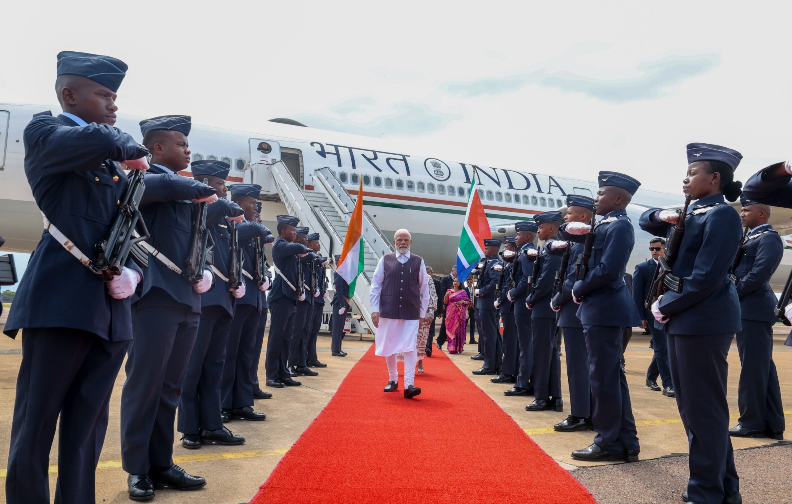 PM Modi arrives in South Africa; to attend G20 Summit