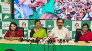 BJD PressMeet: ଅମରଙ୍କ ବିଜେପିରେ ମିଶିବା ପ୍ରଭାବ ଶୂନ୍ୟ: ବିଜେଡି
