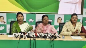 BJD pressmeet: ରାଜ୍ୟ ନିର୍ବାଚନ ଇତିହାସରେ, ନୂଆପଡା ଉପନିର୍ବାଚନ ଏକ କଳଙ୍କମୟ ଅଧ୍ୟାୟ: ବିଜେଡି 