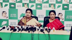 BJD Press Meet: ନୂଆପଡାରେ ଜିଲ୍ଲା ପ୍ରଶାସନ, ପୋଲିସ୍ ଓ ନିର୍ବାଚନ ଅଧିକାରୀଙ୍କୁ ପ୍ରଭାବିତ କରି ଭୋଟ ରିଗିଂ କରିଛି ବିଜେପି: ସ୍ନେହାଙ୍ଗିନୀ