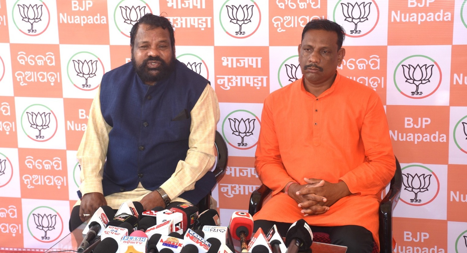 nuapada-bypoll-bjp-slams-bjd-for-threatening-its-worker