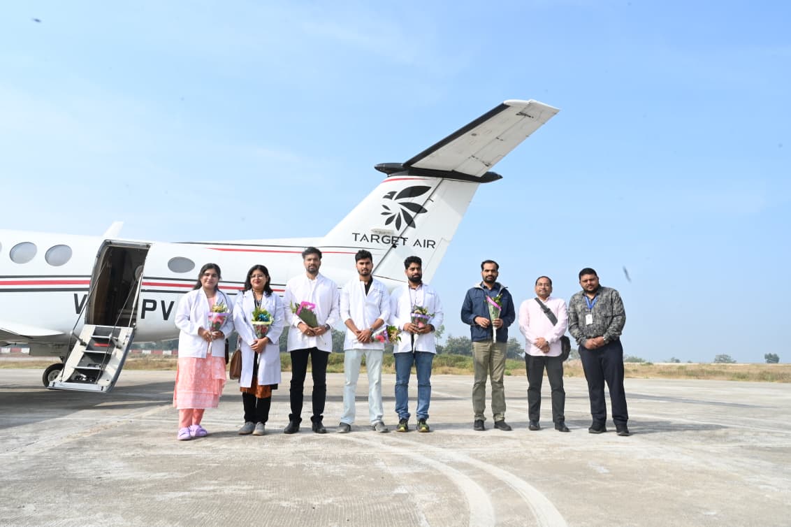 Expert Team Reaches Malkangiri under Mukhyamantri Bayu Swasthya Seva Yojana