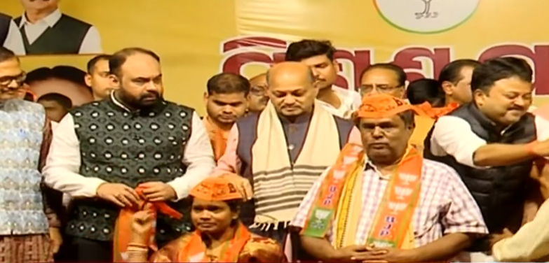 BJD leader Prafulla Samal’s sons, sister join BJP