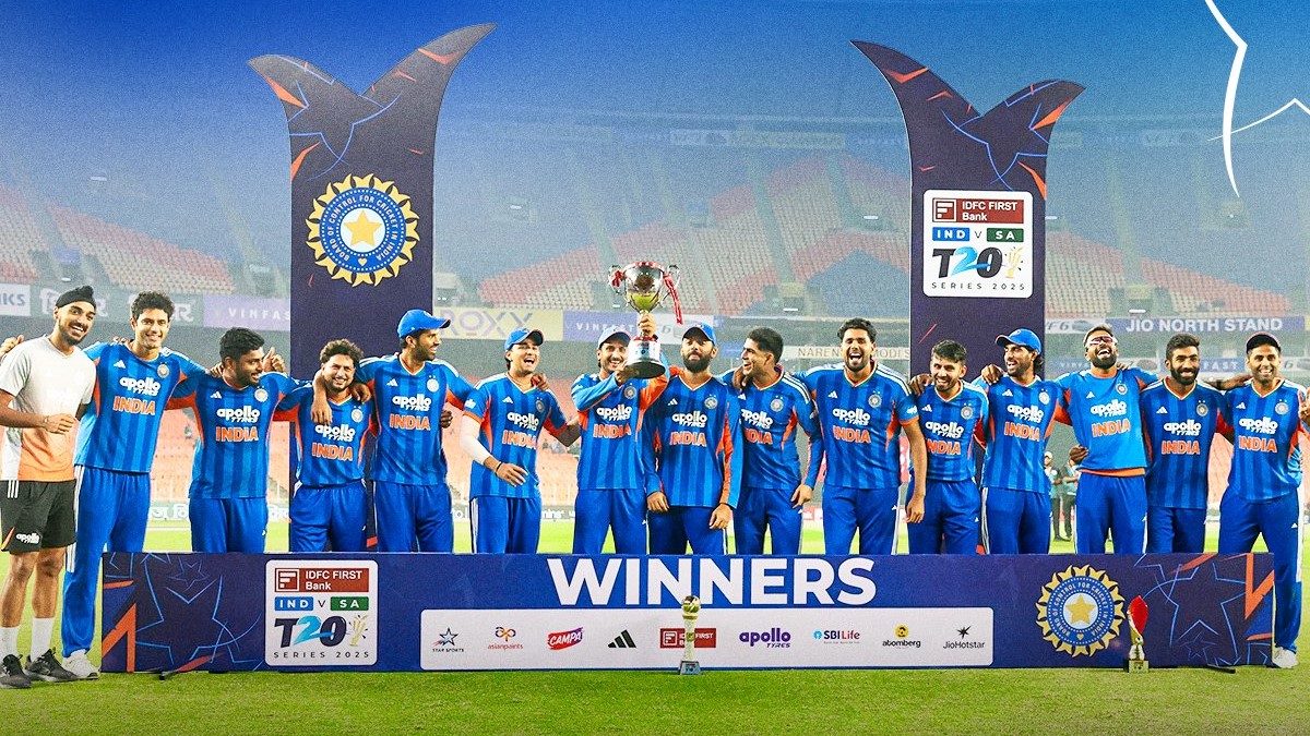 India wins T20 series against South Africa