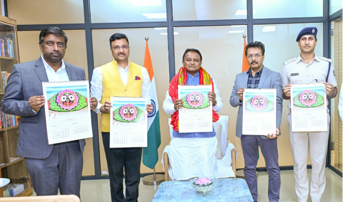Odisha CM Launches Shree Jagannath Temple's 2026 Calendars