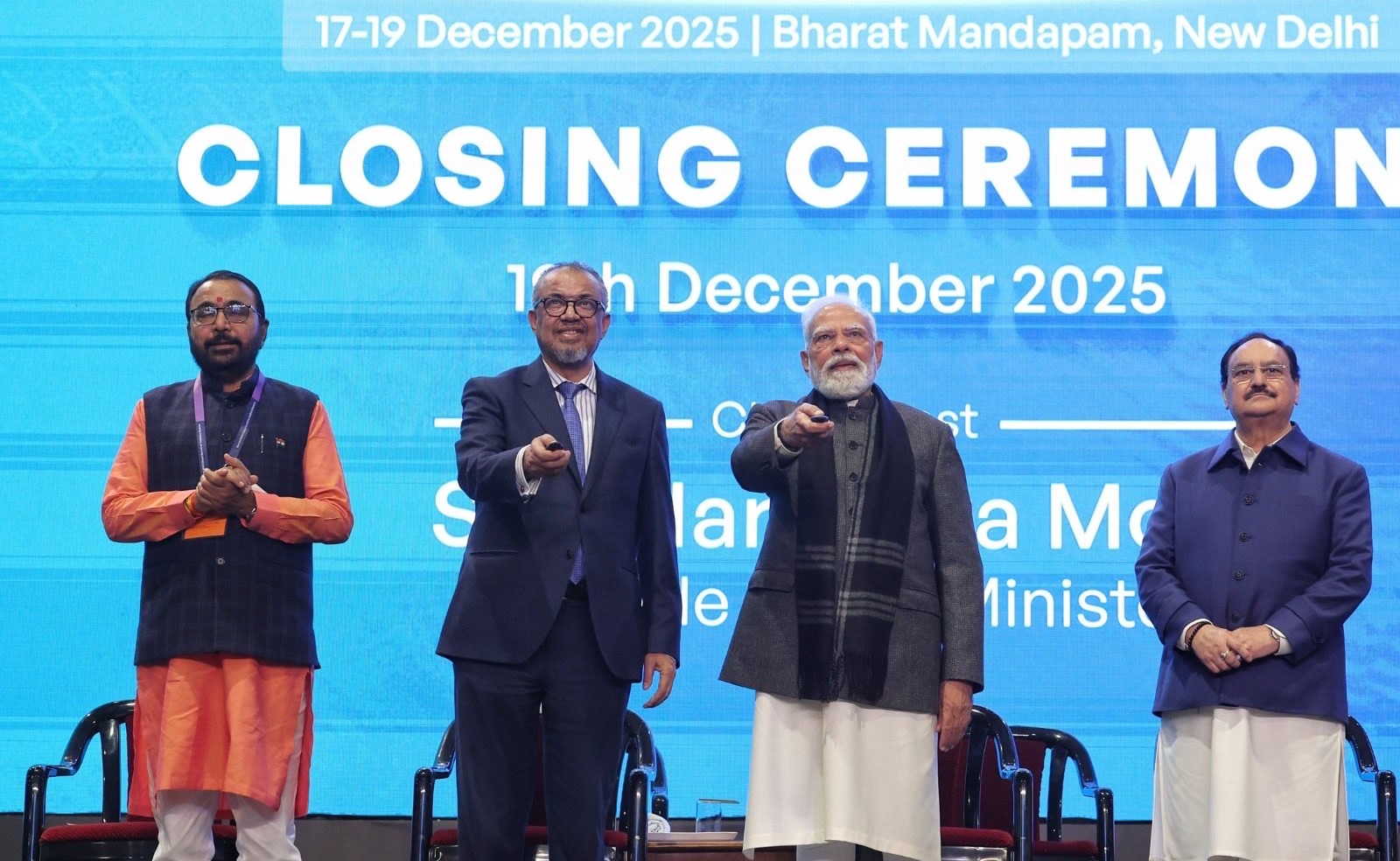 PM Modi participates in 2nd WHO Global Summit on Traditional Medicine