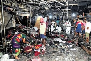 BBSR Unit 1 Market Fire: ଆଜି ବନ୍ଦ ରହିବ ଭୁବନେଶ୍ୱର ୧ ନଂ ହାଟ