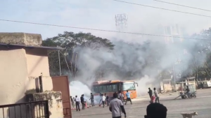 Ama Bus Fire At Patia Depot: ପଟିଆ ଛକ ନିକଟ ‘ଆମ ବସ୍’ ଡିପୋରେ ଅଗ୍ନିକାଣ୍ଡ