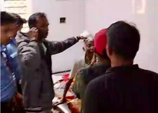 patient suffers injuries after ceiling plaster falls off at SCB