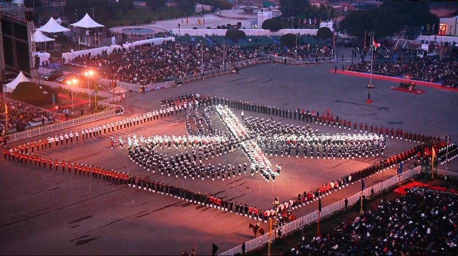 Beating Retreat Held At Vijay Chowk