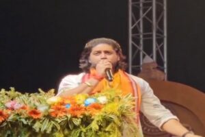 Jajpur Politics: ମଞ୍ଚ ଉପରୁ ବବିଙ୍କୁ ଟାର୍ଗେଟ କଲେ ଅରିନ୍ଦମ ରାୟ