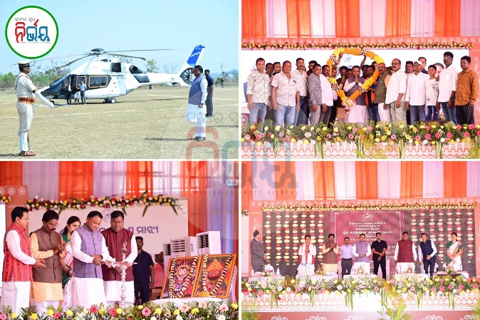 Odisha CM lays foundation stone of Rs 100 crore textile park in Keonjhar