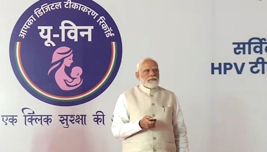 PM Modi launches HPV vaccination drive for 14-year-old girls
