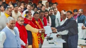 Rajya Sabha Nominations: ବିରାଟ ପଟୁଆରାରେ ଆସି ନାମାଙ୍କନ ଭରିଲେ ମନମୋହନ ସାମଲ, ସୁଜିତ କୁମାର ଏବଂ ଦିଲ୍ଲୀପ ରାୟ