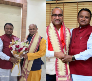 Rajya Sabha Candidates: ରାଜ୍ୟସଭା ପ୍ରାର୍ଥୀ ହେବା ପରେ ମୁଖ୍ୟମନ୍ତ୍ରୀଙ୍କୁ ଭେଟିଲେ ମନମୋହନ ସାମଲ ଓ ସୁଜିତ କୁମାର 