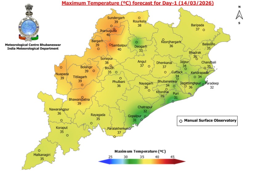 day-temperature-in-odisha-crosses-40-degrees-c-jharsuguda-hottest